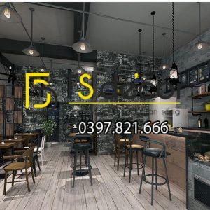Giấy Dán Tường Họa Tiết Bảng Đen Phấn Trắng 3D158 - Ảnh 4
