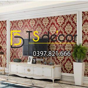 Giấy dán tường cổ điển châu Âu 3D328 - Ảnh 7