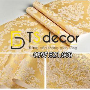 Giấy dán tường cổ điển châu Âu 3D328 - Ảnh 8