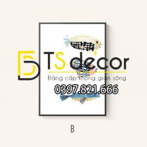 TRANH TREO TƯỜNG ĐƠN CANVAS HỌA TIẾT HIỆN ĐẠI TD3D007 - Ảnh 36