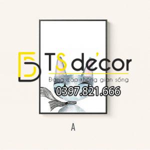 TRANH TREO TƯỜNG ĐƠN CANVAS HỌA TIẾT HIỆN ĐẠI TD3D007 - Ảnh 22