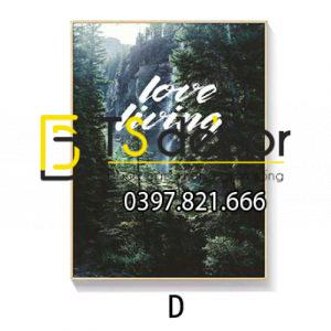 TRANH TREO TƯỜNG ĐƠN CANVAS HỌA TIẾT HIỆN ĐẠI TD3D007 - Ảnh 8