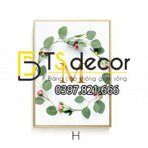 TRANH TREO TƯỜNG ĐƠN CANVAS HỌA TIẾT HIỆN ĐẠI TD3D007 - Ảnh 2