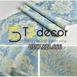 Giấy dán tường cổ điển châu Âu 3D328 - Ảnh 2