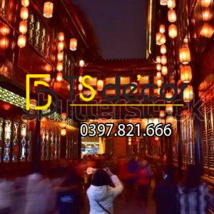 Tranh Dán Tường 3D Chủ Đề Đường phố Hong Kong "Hot Trend" 5DHK - Ảnh 16