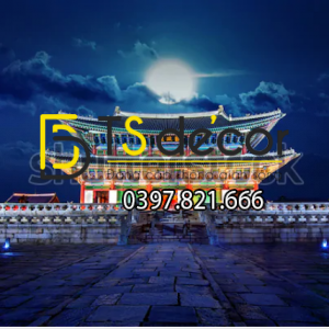 Tranh Dán Tường 3D Phong Cách Đường Phố Hàn Quốc-HQ5D - Ảnh 25