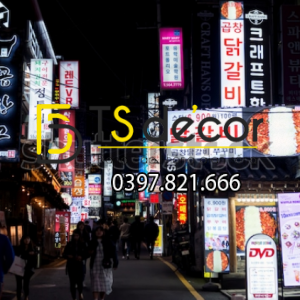 Tranh Dán Tường 3D Phong Cách Đường Phố Hàn Quốc-HQ5D - Ảnh 23