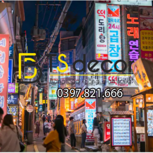 Tranh Dán Tường 3D Phong Cách Đường Phố Hàn Quốc-HQ5D - Ảnh 22
