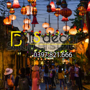 Tranh Dán Tường 3D Chủ Đề Phố Cổ Hong Kong 5DHK1 - Ảnh 18