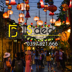 Tranh Dán Tường 3D Chủ Đề Phố Cổ Hong Kong 5DHK1 - Ảnh 22