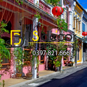 Tranh Dán Tường 3D Chủ Đề Phố Cổ Hong Kong 5DHK1 - Ảnh 23