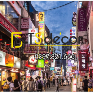 Tranh Dán Tường 3D Phong Cách Đường Phố Hàn Quốc-HQ5D - Ảnh 16