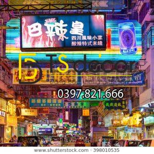 Tranh Dán Tường 3D Chủ Đề Đường phố Hong Kong "Hot Trend" 5DHK - Ảnh 41