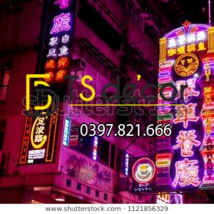Tranh Dán Tường 3D Chủ Đề Đường phố Hong Kong "Hot Trend" 5DHK - Ảnh 43