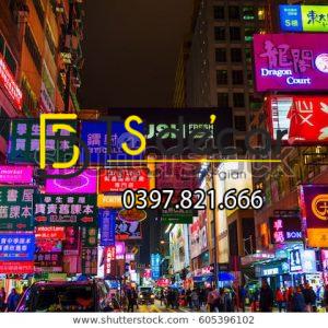 Tranh Dán Tường 3D Chủ Đề Đường phố Hong Kong "Hot Trend" 5DHK - Ảnh 52