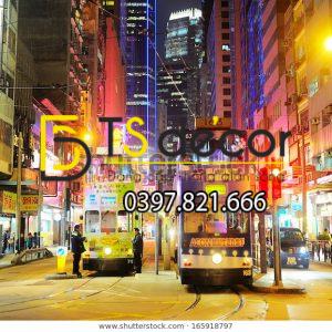 Tranh Dán Tường 3D Chủ Đề Đường phố Hong Kong "Hot Trend" 5DHK - Ảnh 58