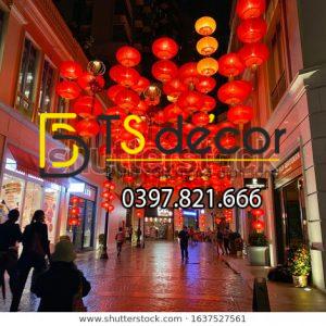 Tranh Dán Tường 3D Chủ Đề Phố Cổ Hong Kong 5DHK1 - Ảnh 27