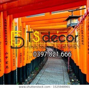 Tranh Dán Tường 3D Chủ Đề Phố Cổ Hong Kong 5DHK1 - Ảnh 31