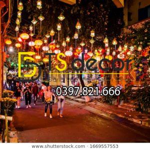 Tranh Dán Tường 3D Chủ Đề Phố Cổ Hong Kong 5DHK1 - Ảnh 59