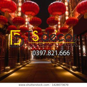 Tranh Dán Tường 3D Chủ Đề Phố Cổ Hong Kong 5DHK1 - Ảnh 60
