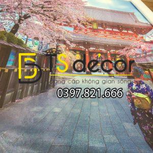 Tranh Dán Tường 3D Chủ Đề Đường Phố Nhật Bản "Hot Trend" 5DNB - Ảnh 8