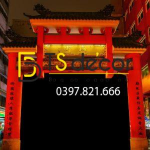 Tranh Dán Tường 3D Chủ Đề Phố Cổ Hong Kong 5DHK1 - Ảnh 65