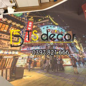 Tranh Dán Tường 3D Chủ Đề Đường Phố Nhật Bản "Hot Trend" 5DNB - Ảnh 20