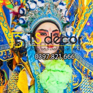 Tranh dán tường 3D Tuồng Trèo Cải Lương HongKong Trung Quốc HKCL02 - Ảnh 2