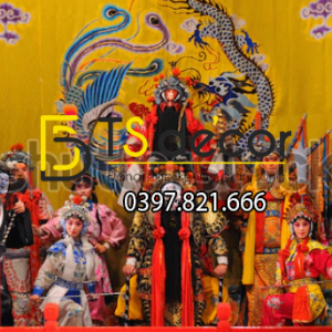 Tranh dán tường 3D Tuồng Trèo Cải Lương HongKong Trung Quốc HKCL02 - Ảnh 6