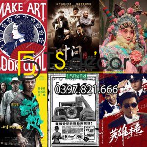 Combo 10 tờ Decal dán tường Hong Kong Khổ A3,A4,A5 - Ảnh 5