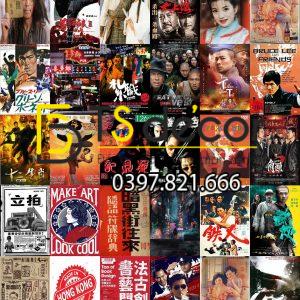Combo 30 tờ Decal dán tường Hong Kong Khổ A3,A4,A5 - Ảnh 3