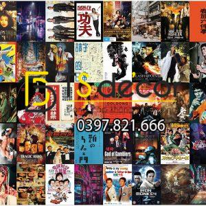 Combo 50 tờ Decal dán tường Hong Kong Hot Trend Khổ A4,A5 - Ảnh 3