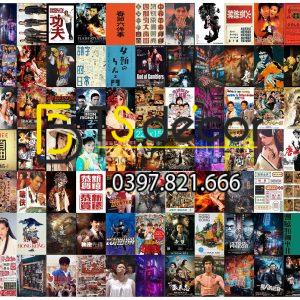 Combo 105 tờ Decal dán tường Hong Kong Trend 2021 Khổ A4,A5 - Ảnh 2
