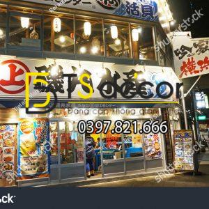 Tranh dán tường 3D Quán Ăn Trung Hoa Hong Kong Trung Quốc HKQA1 - Ảnh 3