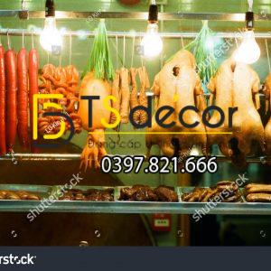 Tranh dán tường 3D Quán Ăn Trung Hoa Hong Kong Trung Quốc HKQA2 - Ảnh 2