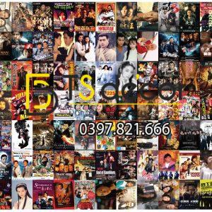 Combo 105 tờ Decal dán tường Hong Kong TVB Khổ A4,A5 - Ảnh 3