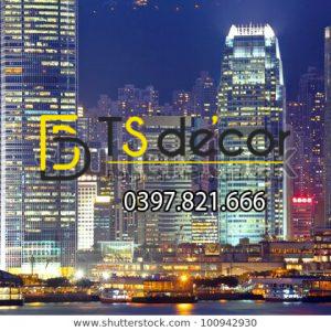 Tranh dán tường 3D đường phố Hong Kong Hot Trend HKĐP06 - Ảnh 6