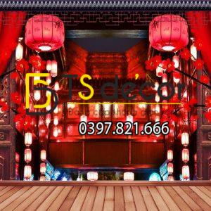Tranh Dán Tường 3D Sân Khấu Hong Kong HKSK1 - Ảnh 2