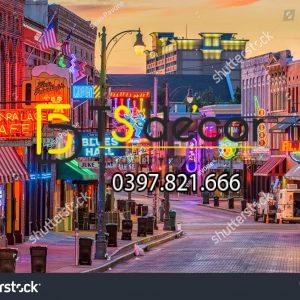 Tranh dán tường 3D đường phố Hong Kong Hot Trend HKĐP14 - Ảnh 5