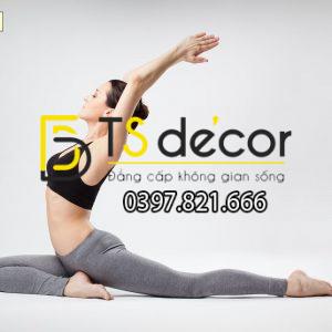 Tranh Dán Tường 3D Phòng Tập Yoga Hot Nhất 2021 - Ảnh 5