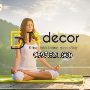 Tranh Dán Tường 3D Phòng Tập Yoga Hot Nhất 2021 - Ảnh 14