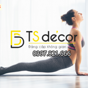 Tranh Dán Tường 3D Phòng Tập Yoga Hot Nhất 2021 - Ảnh 20