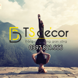 Tranh Dán Tường 3D Phòng Tập Yoga Hot Nhất 2021 - Ảnh 19
