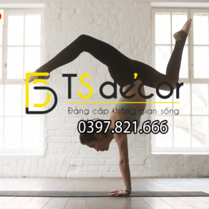 Tranh Dán Tường 3D Phòng Tập Yoga Hot Nhất 2021 - Ảnh 16
