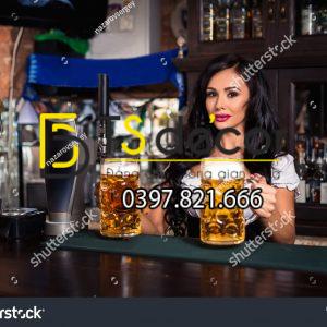 Tranh Dán Tường 3D Chuyên Club Beer Quán Nhậu Hot Nhất 2021 - Ảnh 4