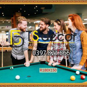 Tranh dán tường 3D Quán Bida, Club Bi-a, Billiard Pub đẹp và cá tính BI-A08 - Ảnh 6