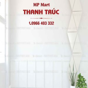 Alternative view of Phông Nền Livestream Chụp Ảnh Trắng Cổ Điển 3D 5D Mã P61 - P124