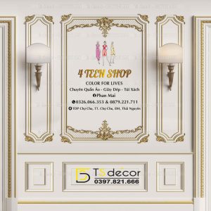 Alternative view of Phông Nền Livestream Chụp Ảnh Decor Trang Trí 3D 5D Mã P335