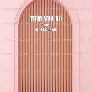 Phông Nền Livestream Chụp Ảnh Cổng Vòm Hiện Đại 3D 5D Mã P172 - Ảnh 6