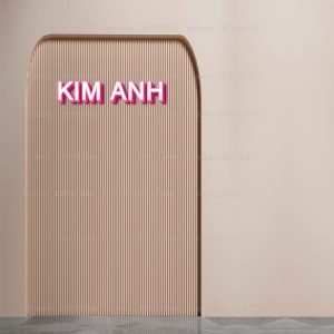 Phông Nền Livestream Chụp Ảnh Cổng Vòm Hiện Đại 3D 5D Mã P174 - Ảnh 11